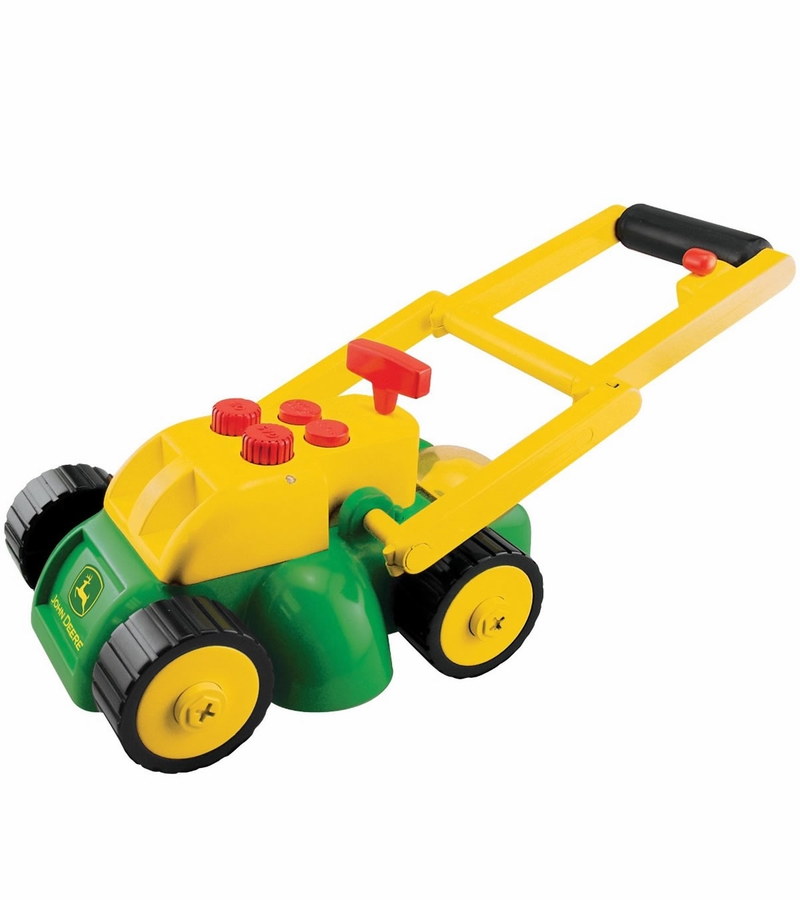 TOMY John Deere Electronic Real Sounds Lawn Mower