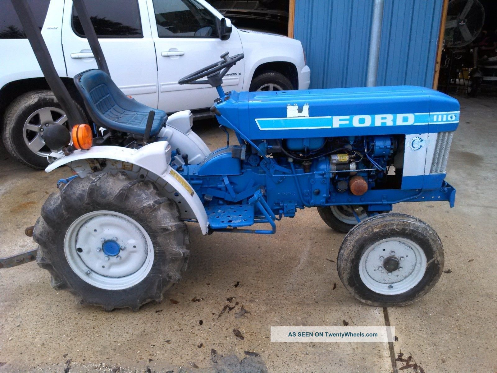 Ford 1110 Diesel Tractor Hydro - Static Drive Exceptional Condition ...