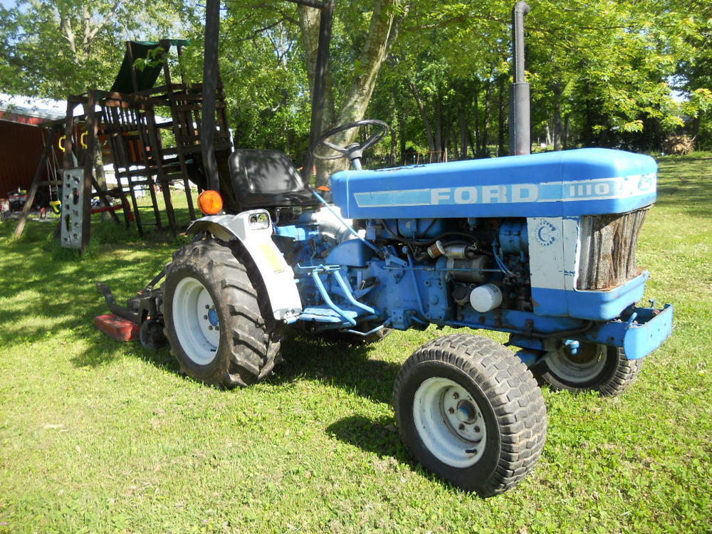 Ford 1110 Compact tractor with equipment! | eBay
