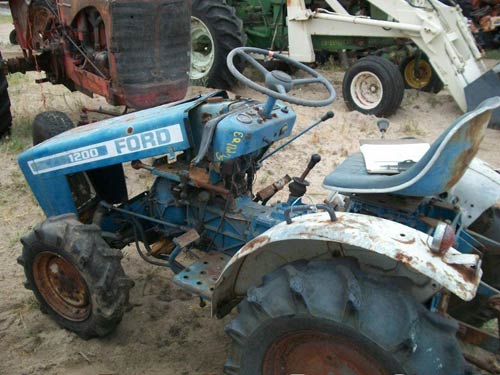 Ford 1200 tractor salvaged for used parts. This unit is available at ...