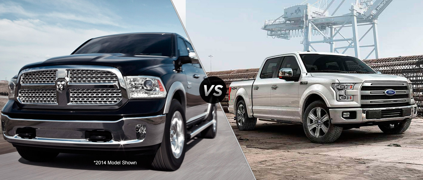 2015 Ford F-150 EcoBoost vs. the Ram 1500 EcoDiesel