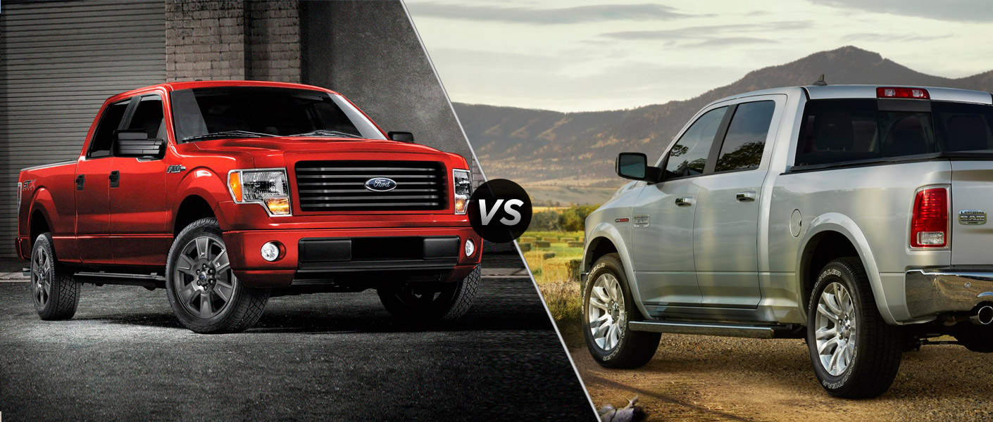 2014 Ford F-150 vs 2014 Dodge Ram 1500