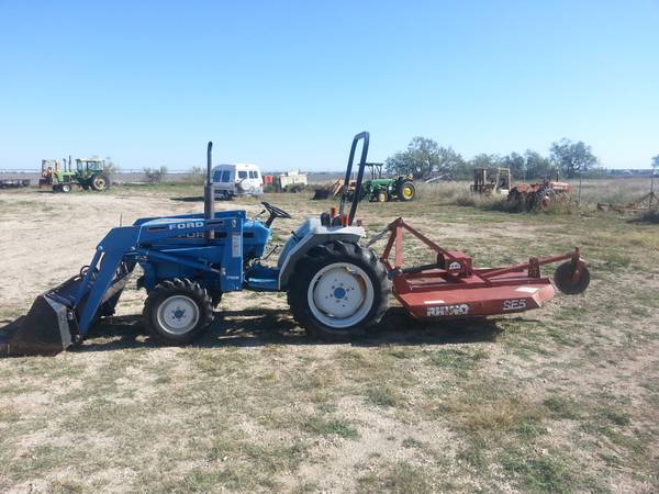 Ford 1715 Tractor w/ Implements - $13000 (San Angelo) : farm+garden ...