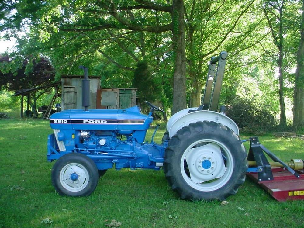 SOLD! Sold!Ford 2810 Diesel Tractor FS with equipment! - Georgia ...