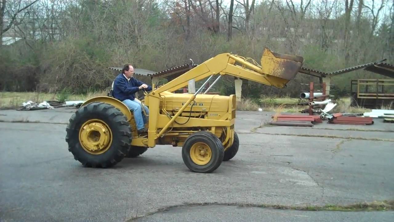 1974 Ford 3400 Utility Tractor with Loader - Lot 196.MP4 - YouTube