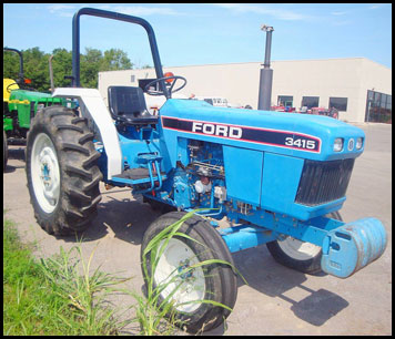Ford 3415 Tractor - Attachments - Specs