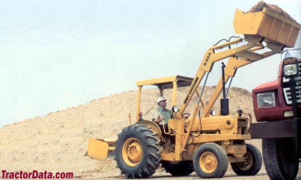 Ford 540A using front-end loader