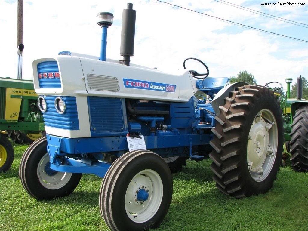 The blue Ford 6000 became the Commander 6000 with more power and more ...