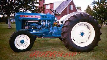 Antique Tractors - 1961 Ford 671 Picture