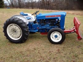 Ford 671 Tractor with Blade
