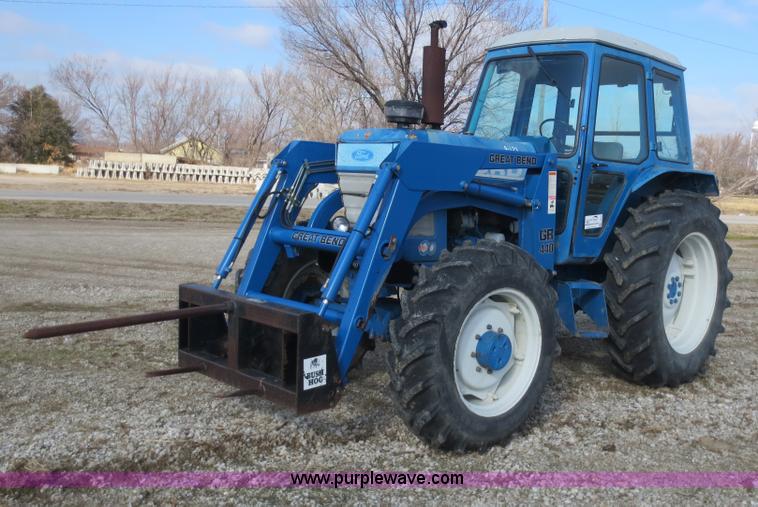 F6610.JPG - Ford 6710 MFWD tractor, 3,273 actual hours, Ford four ...