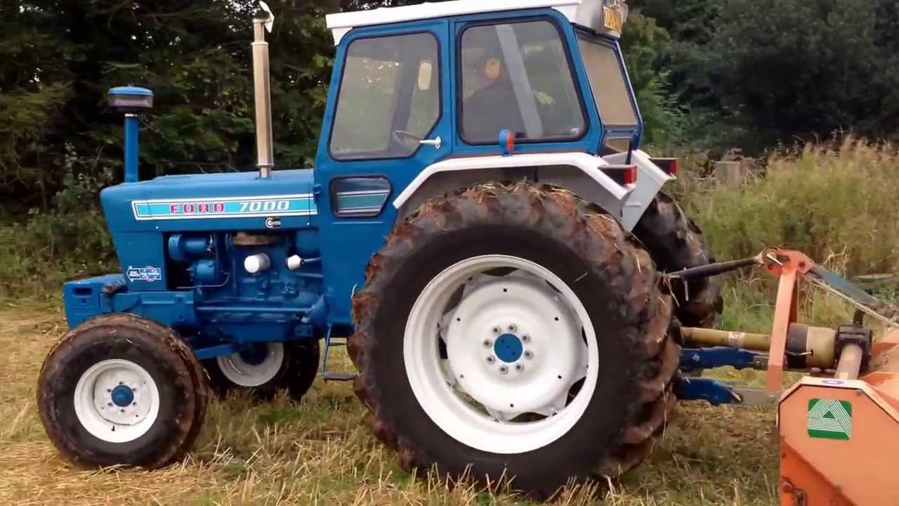 Ford 7000 - YouTube