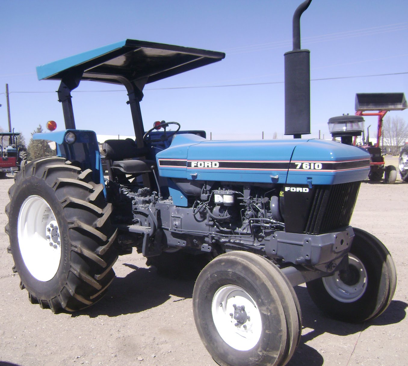 Ford Tractor 7610 http://maquinariaagricolaindustrial.blogspot.com ...