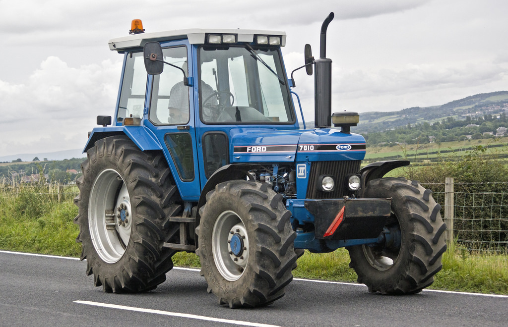 Ford 7810 Tractor | Ford 7810 Tractor. Seen taking part in t ...