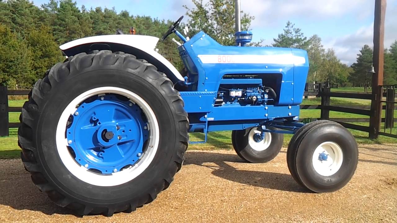 Ford 8000 - YouTube