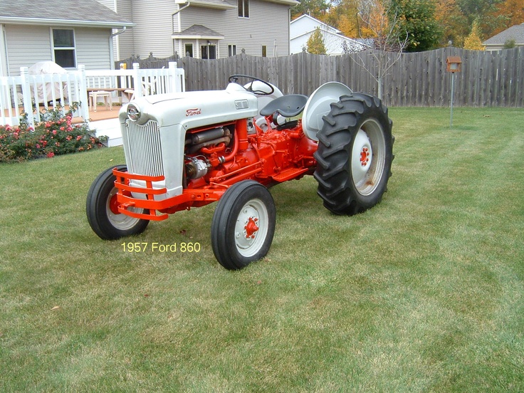 1957 Ford 860 | Tractors and Farm Machinery | Pinterest | Ford