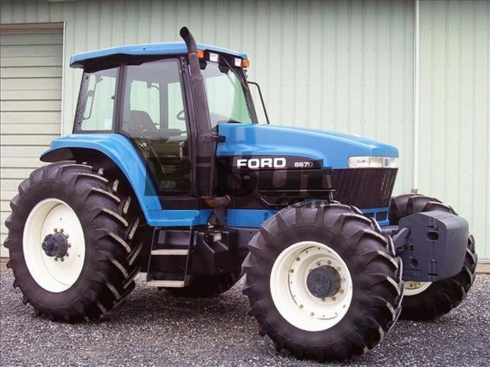 Farming tractor - Ford - 8670 (Ref. 20140501-000004)