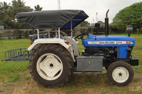Side View of the Ford New Holland 3230 Tractor fitted with our Tractor ...