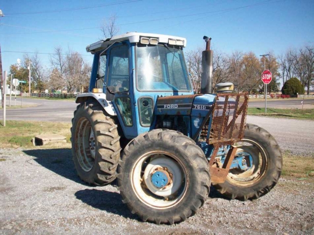 Ford - New Holland 7610 salvage tractor at Bootheel Tractor Parts