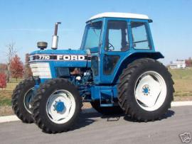 Cost to Ship - Ford New Holland 7710 4wd 95hp Diesel Tractor w/ - from ...