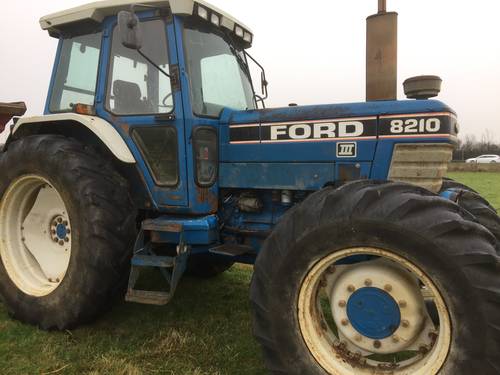Ford 8210 New Holland 4x4 Tractor For Sale (1991) on Car And Classic ...