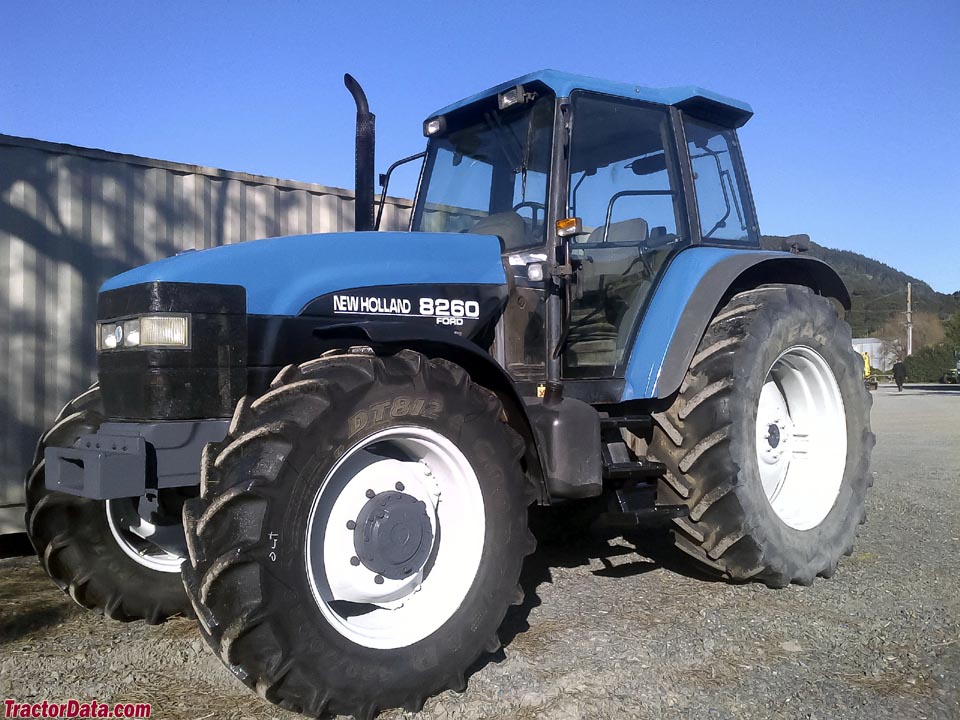 TractorData.com Ford-New Holland 8260 tractor photos information