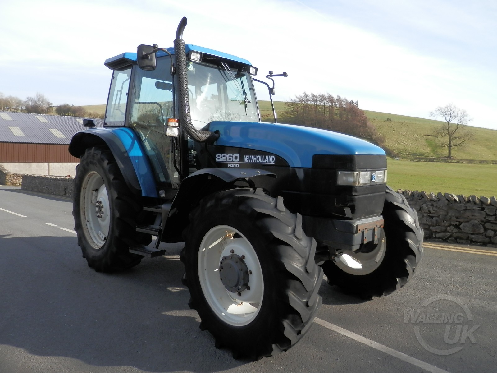 1998 New Holland 8260, 4WD Tractor • Walling UK