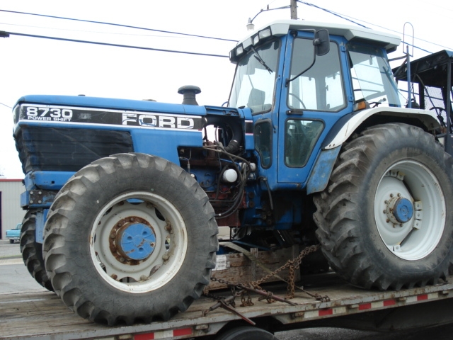 Ford - New Holland 8730 salvage tractor at Bootheel Tractor Parts