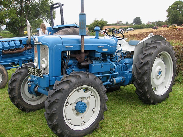 Fordson Super Major | On the Tractor Hauling Hay | Pinterest