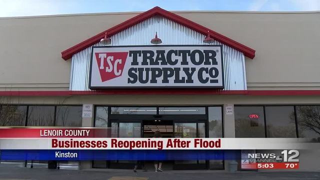 Tractor Supply Co., River Inn getting back to normal - WCTI