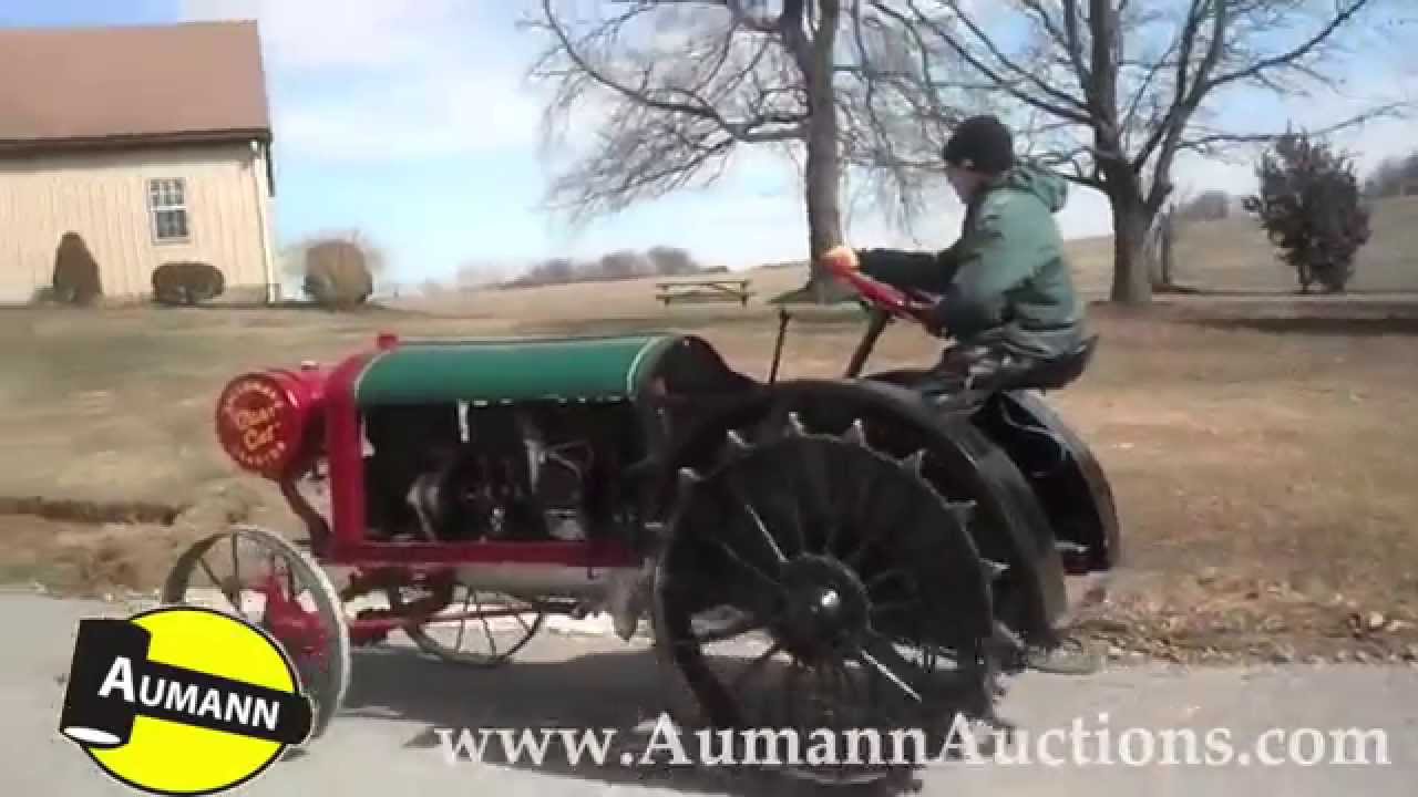 1918 Galloway Bearcat Tractor - Aumann Auctions - YouTube