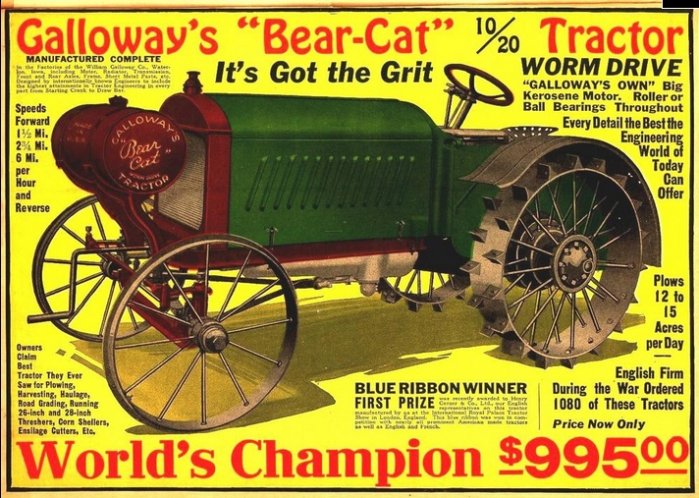 tractor 12 farmobiles and 5 bear cat garners have survived source http ...