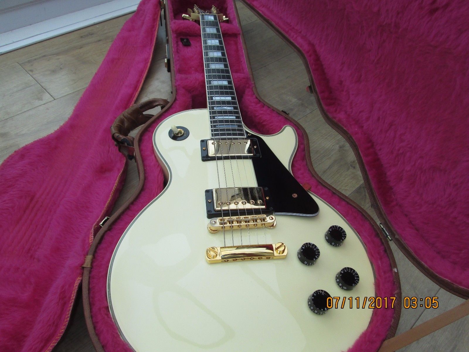 Gibson Les Paul custom 1989 Alpine white • £2,150.00 - PicClick UK
