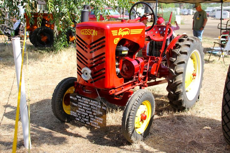 Gibson Super D Tractor | Tractors made in Longmont CO | Pinterest | D ...