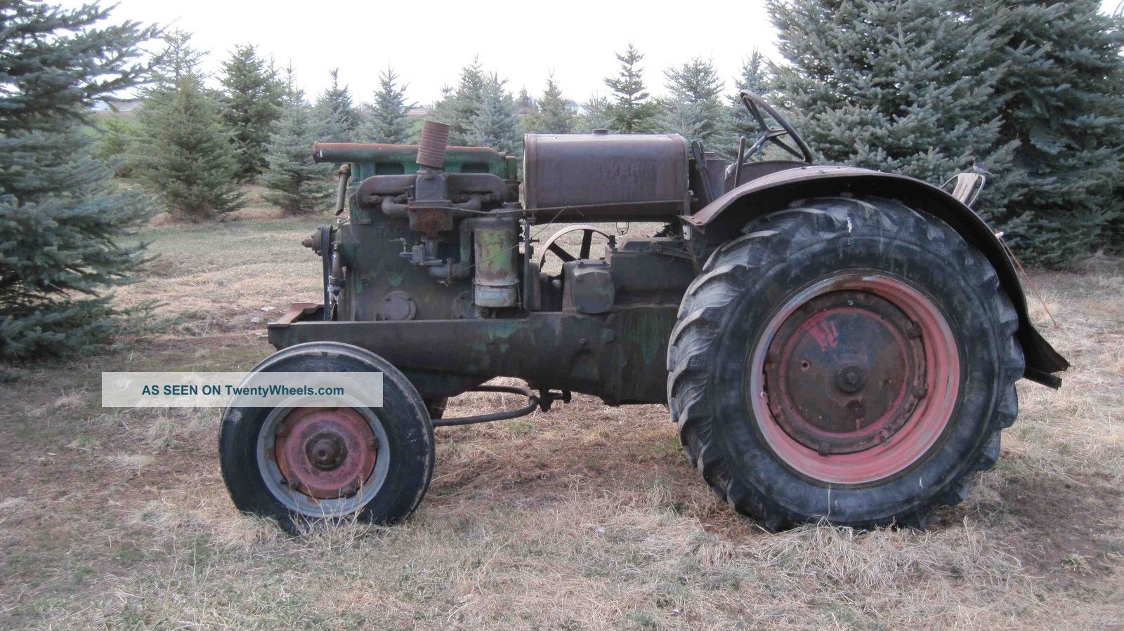 Oliver Hart Parr 28 - 44 1936 Tractor To Restore. Antique & Vintage ...