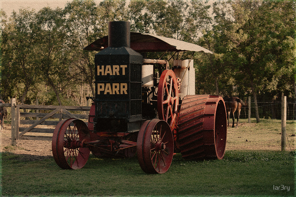 1911 Hart Parr 30-60 Tractor by lar3ry | Redbubble