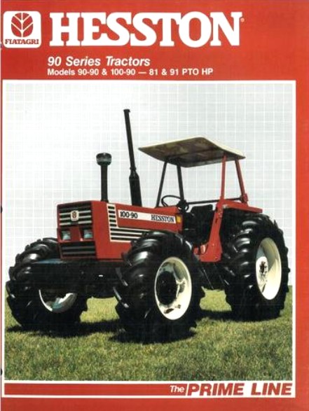 Hesston 100-90 DT - Tractor & Construction Plant Wiki - The classic ...