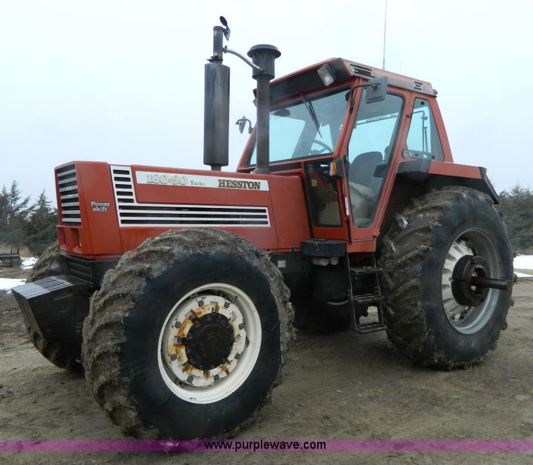 1995 Hesston 180-90 MFWD tractor Item AX9584