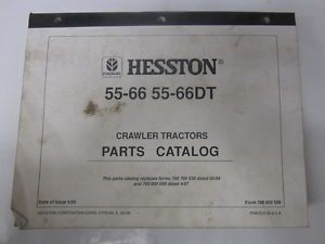 Fiat Hesston 55 66 55 66DT Tractor Parts Manual on PopScreen