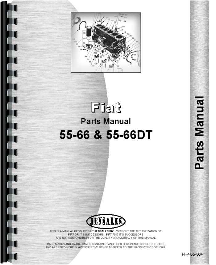 Hesston+Tractor+Parts Hesston 55-66 Tractor Parts Manual (HTFI-P5566)