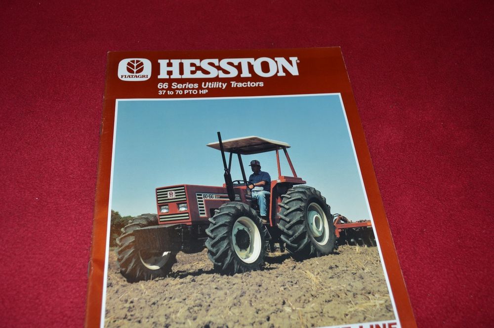 Hesston 45-66 55-66 60-66 70-66 80-66 DT Tractor Dealer's Brochure ...