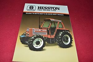 Hesston 70-90DT 70-90 80-90 80-90DT Tractor Brochure LCOH | eBay