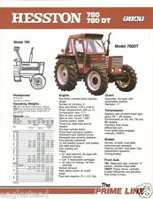 Farm Tractor Brochure - Hesston - Fiat - 780 780 DT - 1980 (F1310)