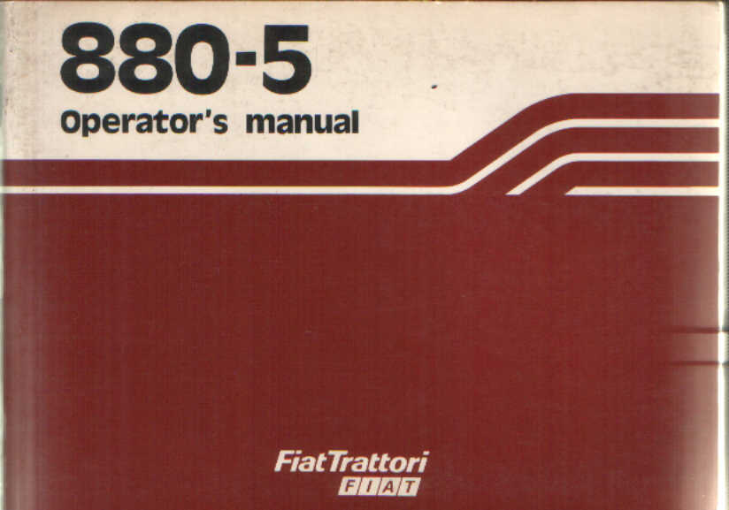 THIS OPERATORS MANUAL GIVES ADVICE ON THE OPERATION, THE LUBRICATION ...