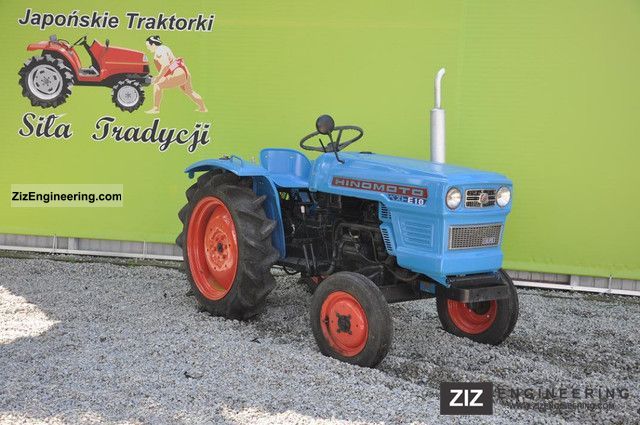 Kubota Hinomoto E18 2011 Agricultural Tractor Photo and Specs