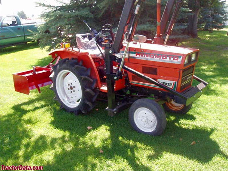 Hinomoto E1802 (3 images) Photos courtesy of Big-Little Tractors