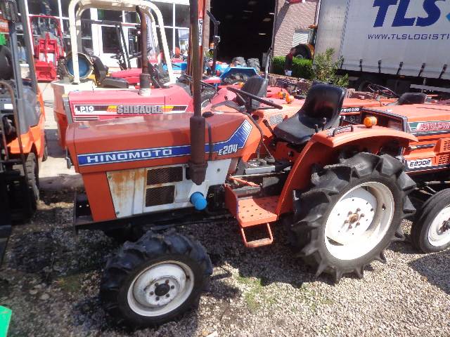 Used Hinomoto Minitractor E204 3 cyl. 4-wdr. compact tractors Year ...