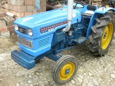 Tracteur Hinomoto E-23 - YouTube