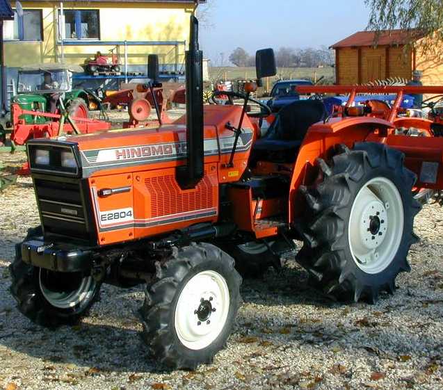 Hinomoto E2804 - Tractor & Construction Plant Wiki - The classic ...
