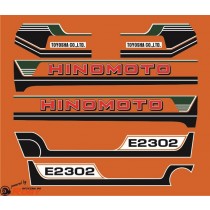 Autocolantes Hinomoto E2302